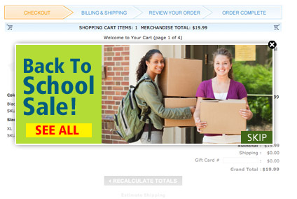 Checkout Promotions Checkout Promotions