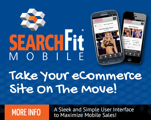 SearchFit Mobile Interface Sleek and Simple To Use feature