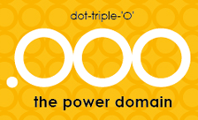 New Generic Domain - .ooo Domain Registration