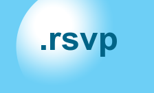 RSVP Répondez s'il vous plaît Domain - .rsvp Domain Registration